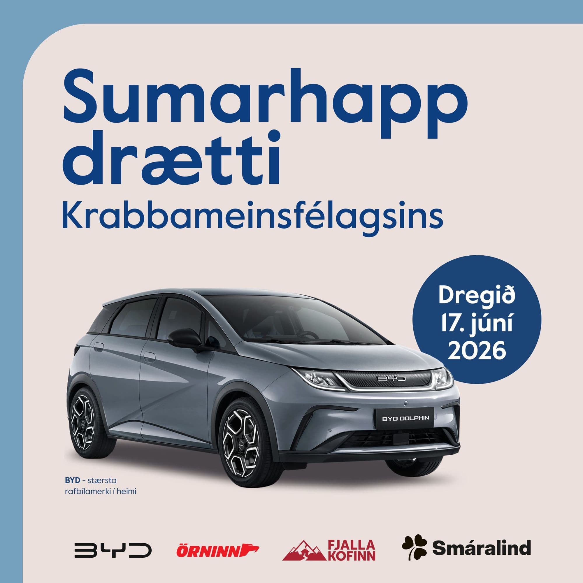 Sumarhappdrætti 2026